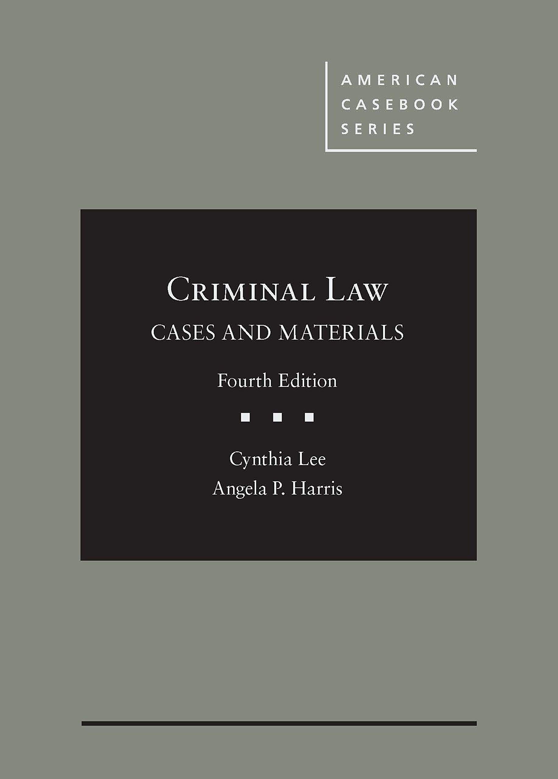 Criminal Law,Cs.+Mtls.