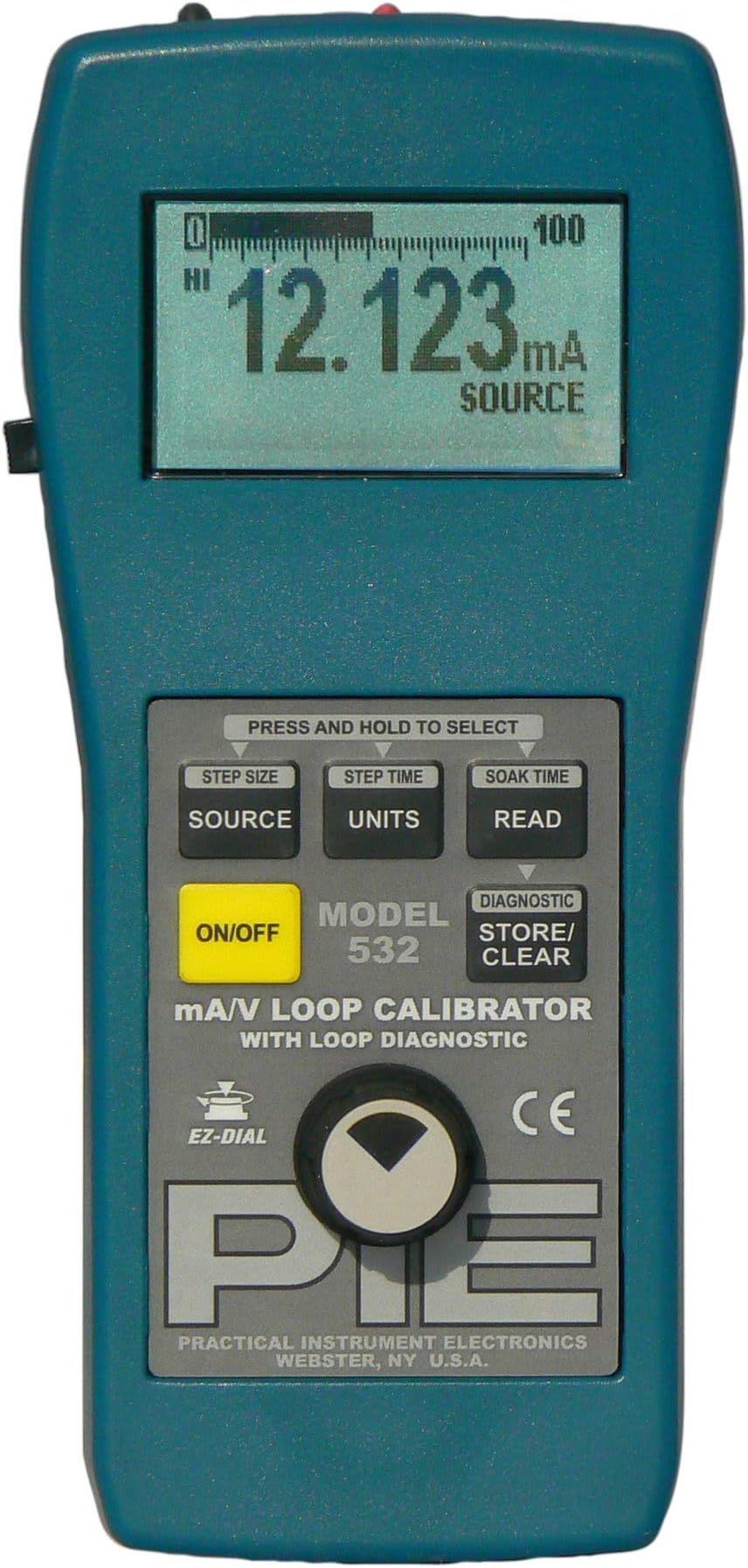 PIECAL 532 Loop Calibrator with Diagnostics, 4-20 mA/Voltage