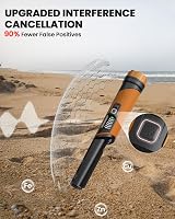 DR.ÖTEK Metal Detector Pinpointer IP68 LCD 3 Modes Interference Cancellation view 6