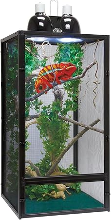 Chameleon Cage Kit Veiled Chameleon Cage Zoo Med Reptibreeze