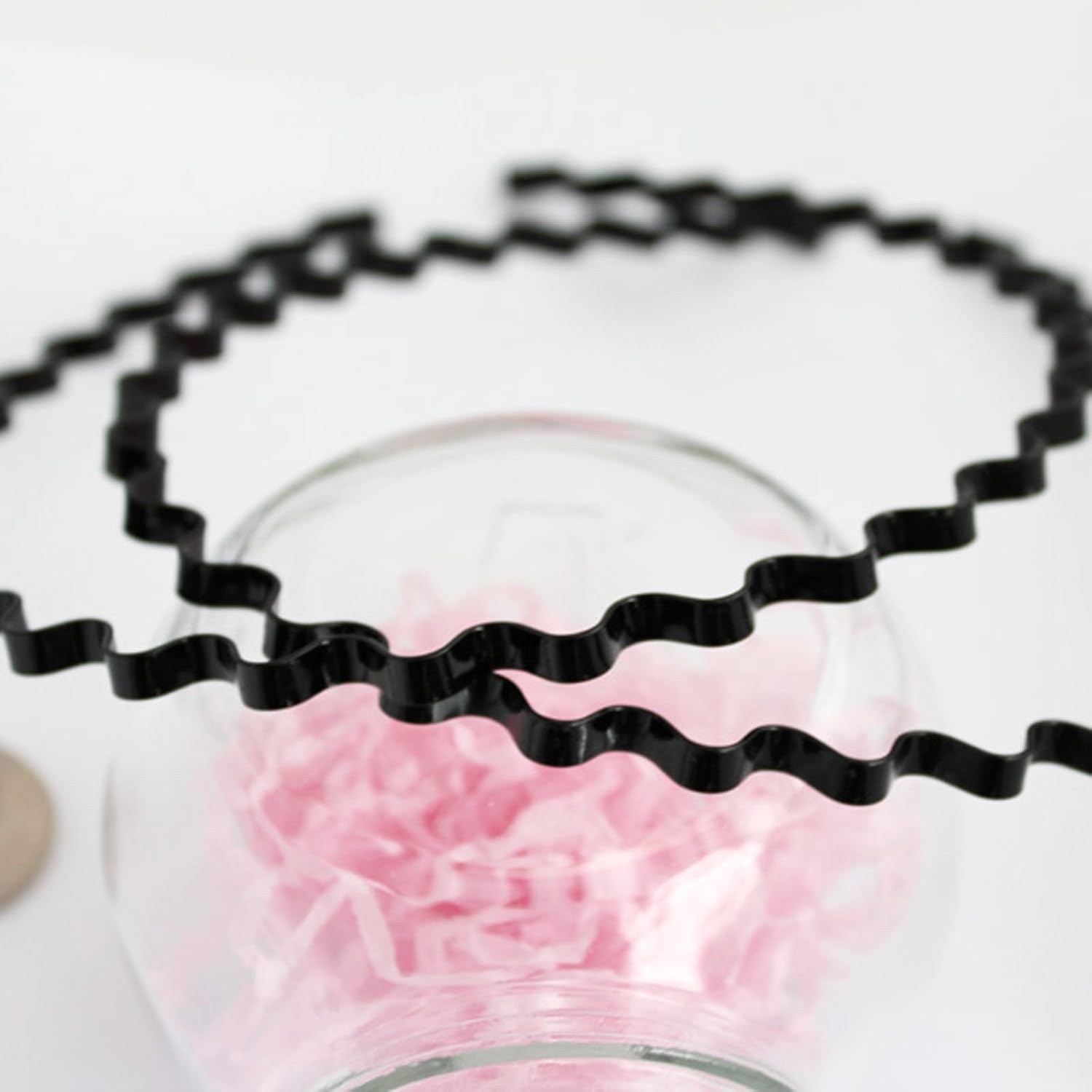 Careforyou 2pcs Beauty Unisex Black Spring Wave Metal Hoop Hard Hair Band Hairband Headband Head Piece Women Girl Men’s Head Band Accessory - Image 4