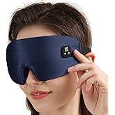 Silk Heated Eye Mask Cordless, 1500mAh Warm Eye Compresses for Dry Eyes, Rechargeable Eye Mask with 4 Temperature Settings & 4 Timer Settings, Gift for Men Women