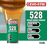 Evo-Stik 528 Instant Contact Adhesive 500ml Multi-Purpose High Bond view 2