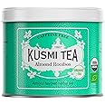 Kusmi Tea - Almond Rooibos - Organic Blend of Rooibos Tea & Almond Flavor - Caffeine Free Herbal Tea - Loose Leaf Tea - Tin Box of 3.5 oz - Quantity for about 50 cups