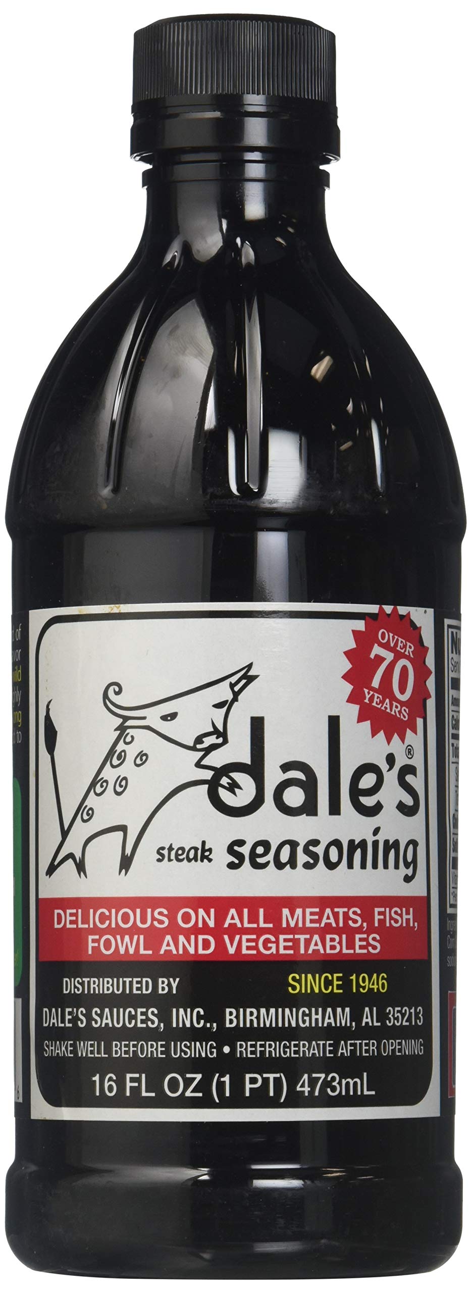 Dales Liquid Steak Seasoning, Low Sodium 16 oz (Pack of 2