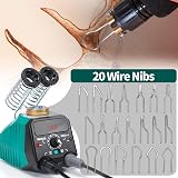 YIHUA 939D-VI Dual Pen Wood Burning Kit with Digital Display 20 Nibs view 6