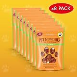 Pet Munchies Duck Twists Dog Treats Premium Grain Free Dental Sticks 80g Pack view 2