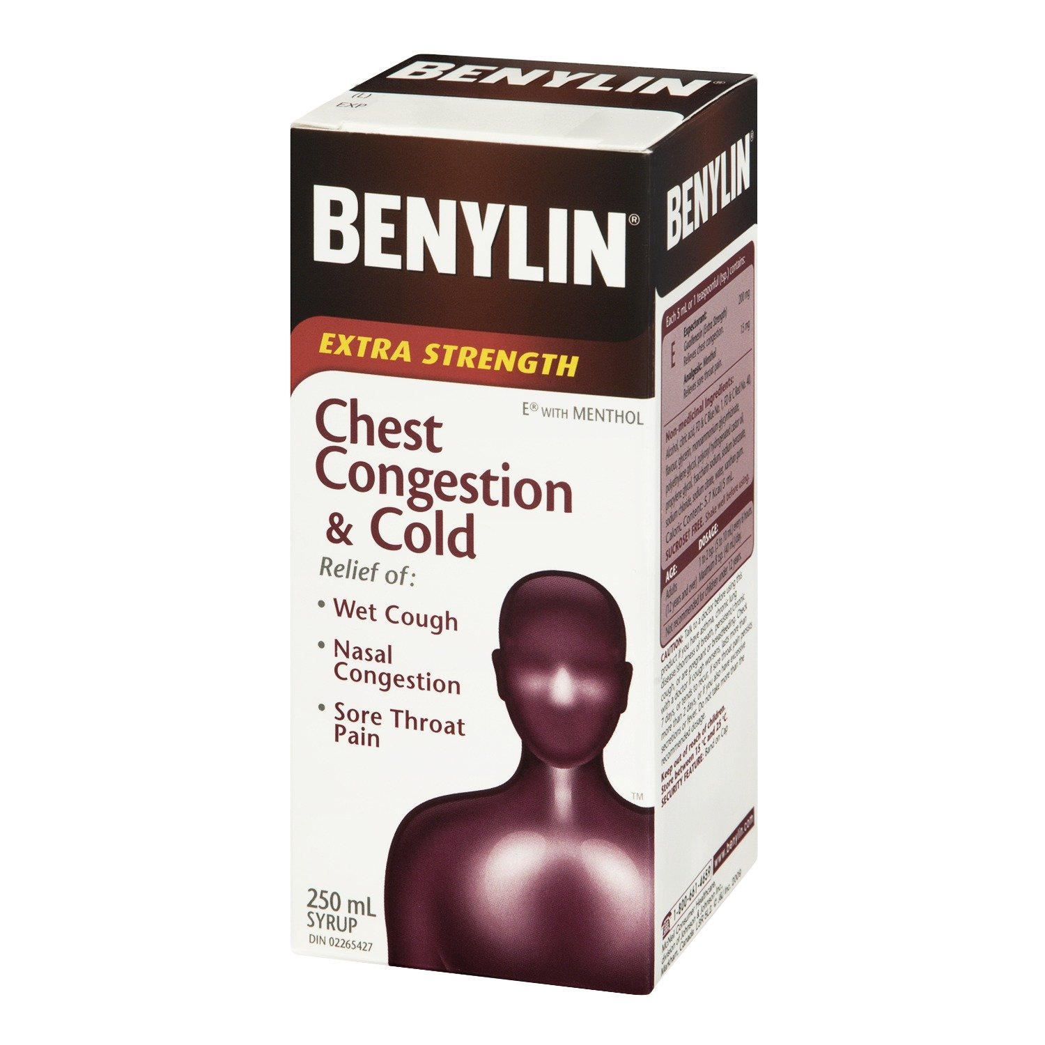 Benylin Extra Strength Chest Congestion Cherry Menthol Flavor Syrup