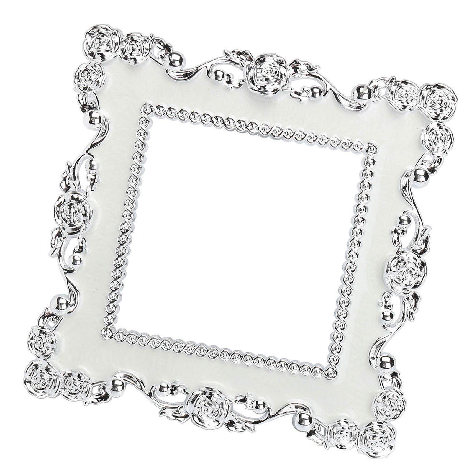 2X Plastic Resin Single Light Switch Surround Socket Finger Panel Cover Set