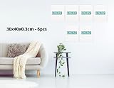 EXERZ 30x40cm Canvas Panels 6pc 100% Cotton Triple Primed 280GSM view 7