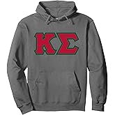 Kappa Sigma Officially Licensed Scarlet & Green Lettered Pullover Hoodie