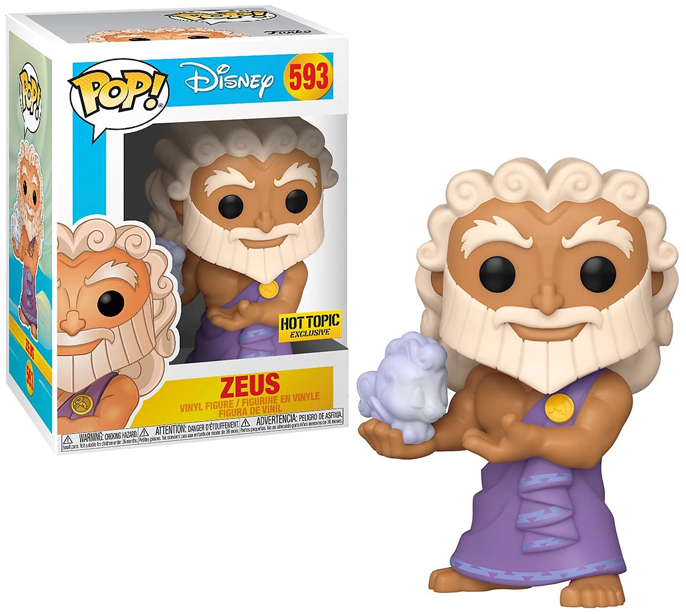 Funko 47606 Zeus Vinyl Figure, Multi-Colour