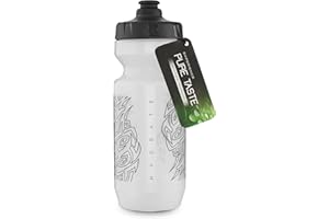 Peakline Sports - Purist 22 oz Bike Water Bottle by Specialized Bikes (MoFlo Cap) (Clear/Black)