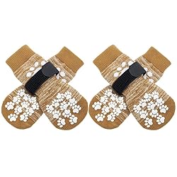 EXPAWLORER Anti Slip Dog Socks to Prevent Licking