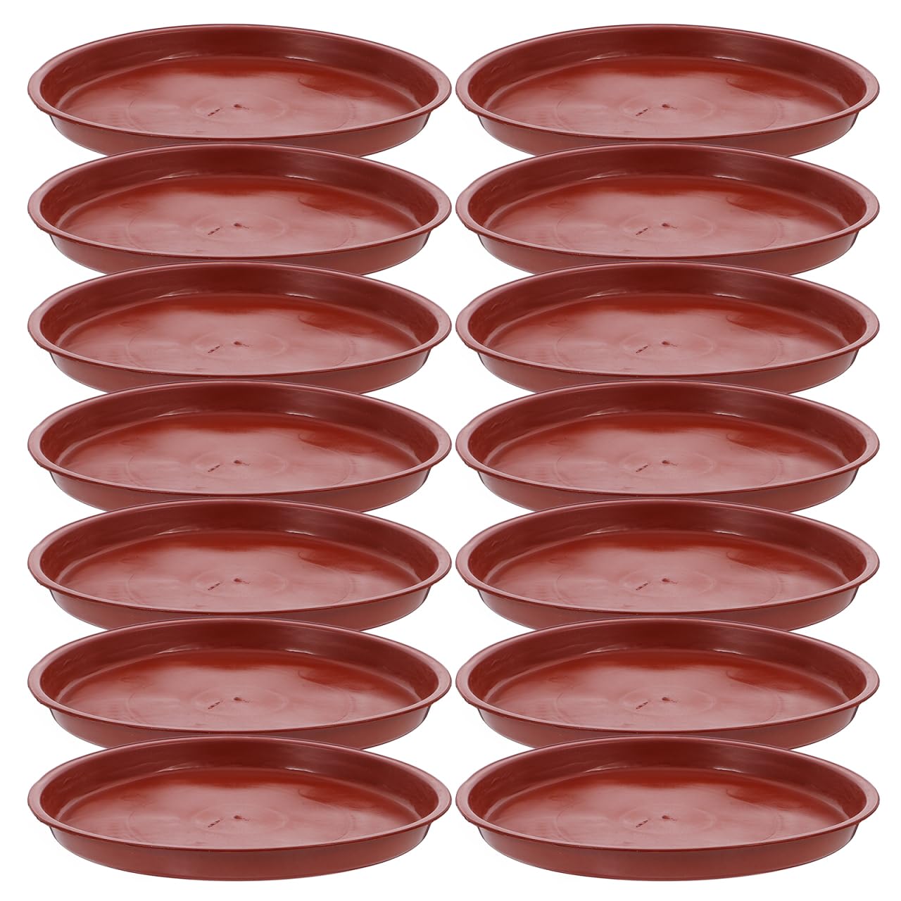 BESTonZON 20 Pack Plant Saucers, Flower Pot Drip Trays, Plants Garden Saucers Plant Pot Saucer Trays for Indoor/Outdoor, Surface Protection for Household Plants, Flower Pots with Saucers