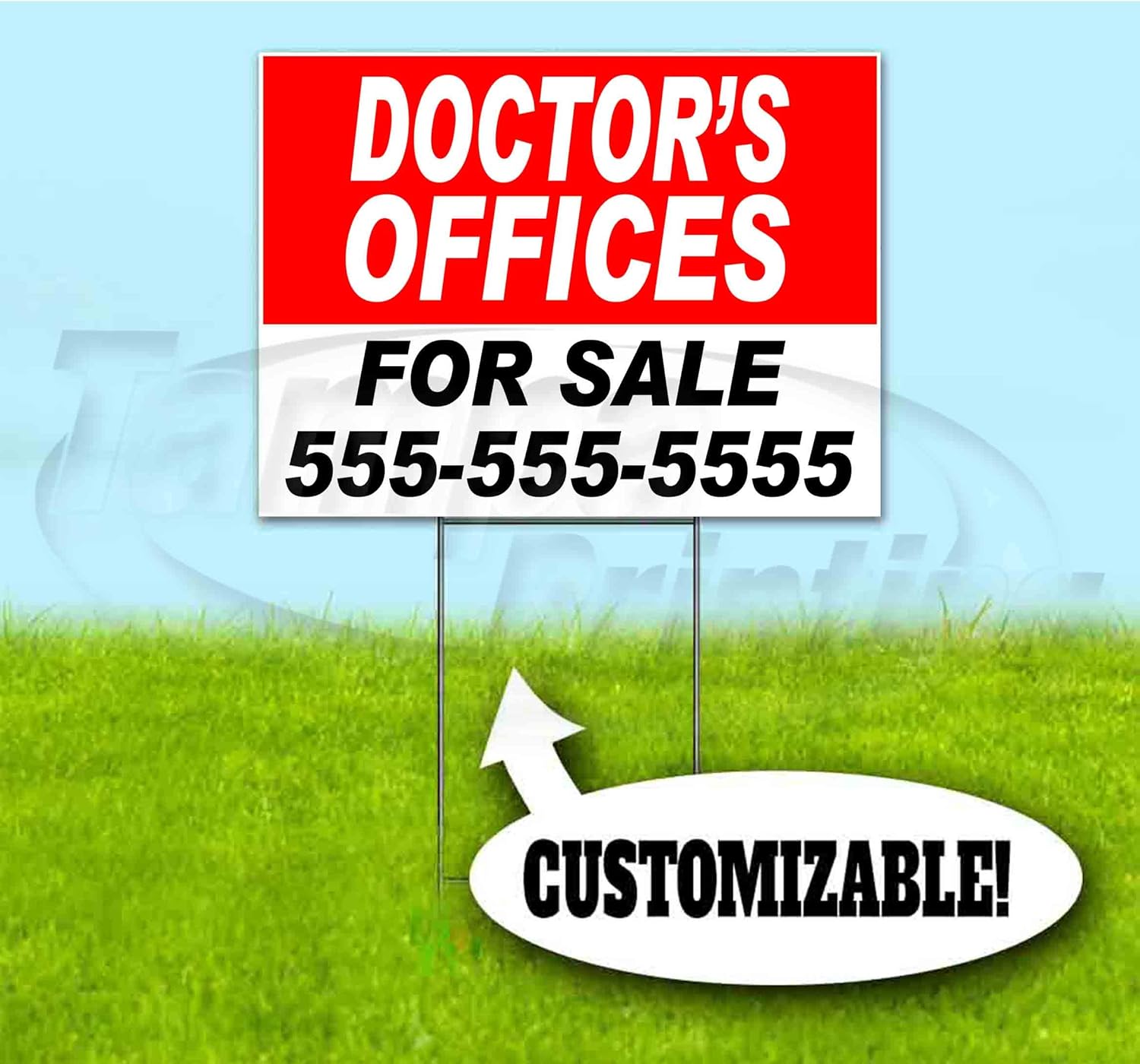 Doctors Offices for Sale Customizable (18"x24") Corrugated