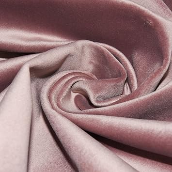 Bezugsstoff Polsterstoff Samt Samtstoff altrosa
