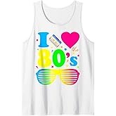 I Love The 80s Clothes for Women and Men Party Funny Tee Tank Top