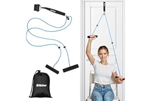 Bilbear Shoulder Pulley Over The Door Physical Therapy System,Exercise Pulley for Shoulder Rehab,Over The Door Exercise Arm P