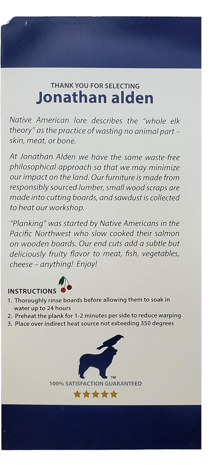 Cherry Wood Grilling Planks for The Grill or Oven (Regular) : Garden & Outdoor