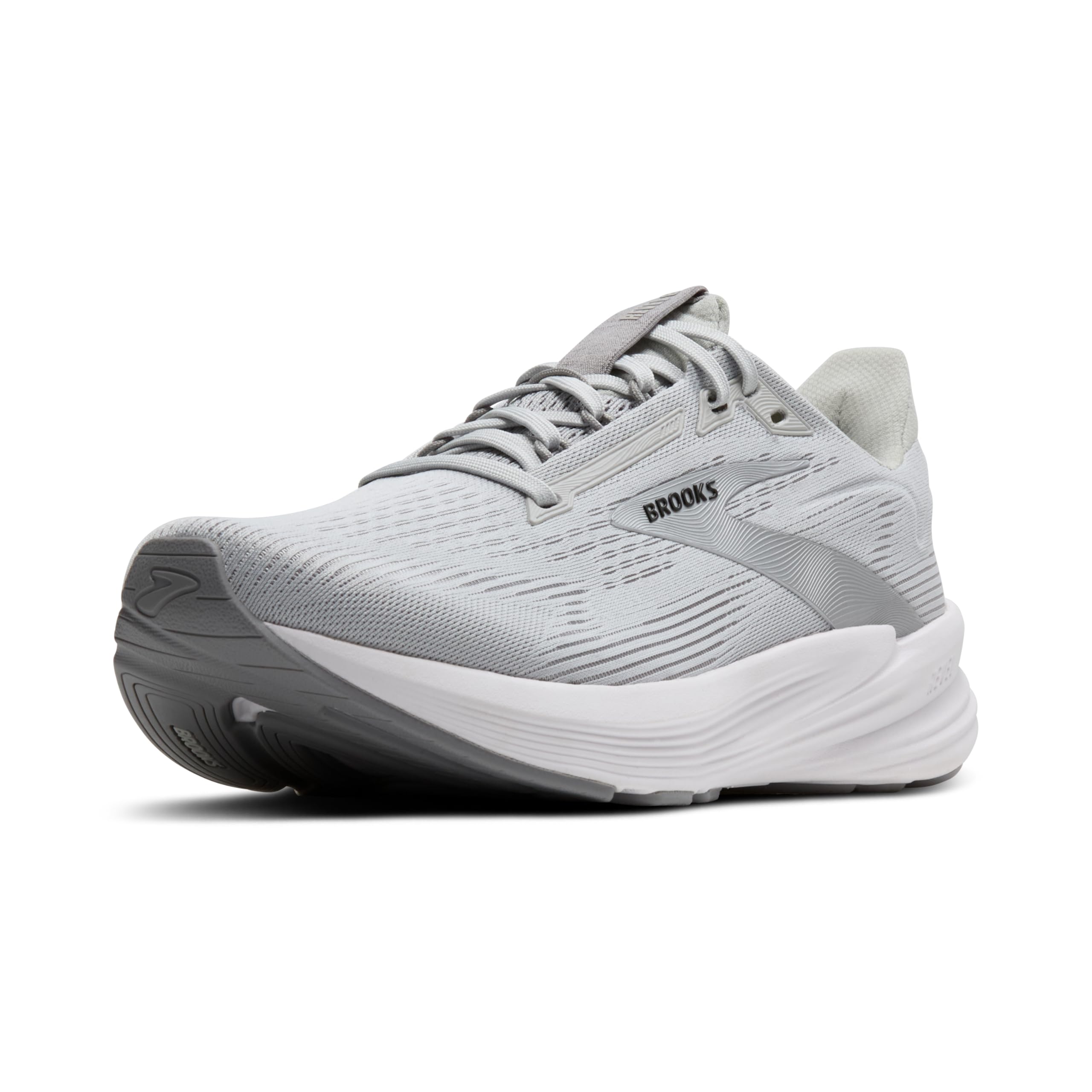 Photo 1 of Brooks Women’s Revel 8 Neutral Running & Walking Shoe - Oyster Mushroom/Alloy/Silver - 10 Medium