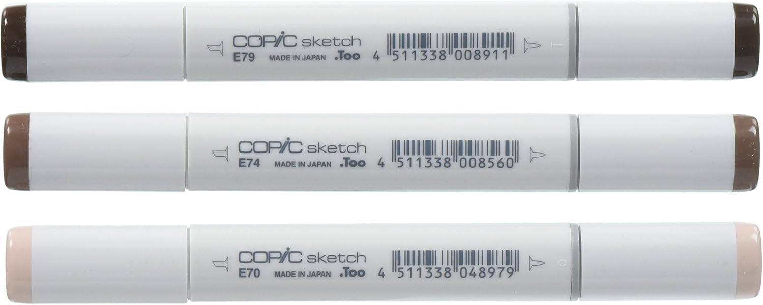 Copic Sketch Marker Set 3 Blending Trio Collection 1755