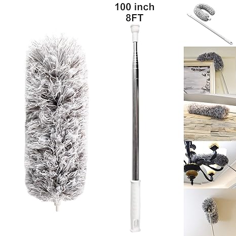 Ceiling Fan Baseboards Extendable Feather Duster With Telescopic
