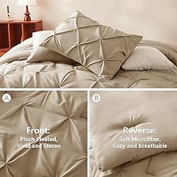 CozyLux King Size Comforter Set 7 Pieces Bed in a