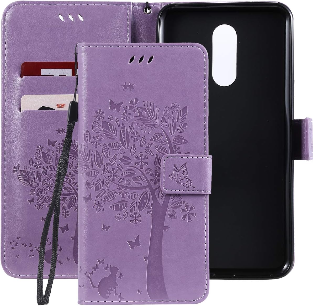 Best Lg Stylo 3 Case Wallet Purple