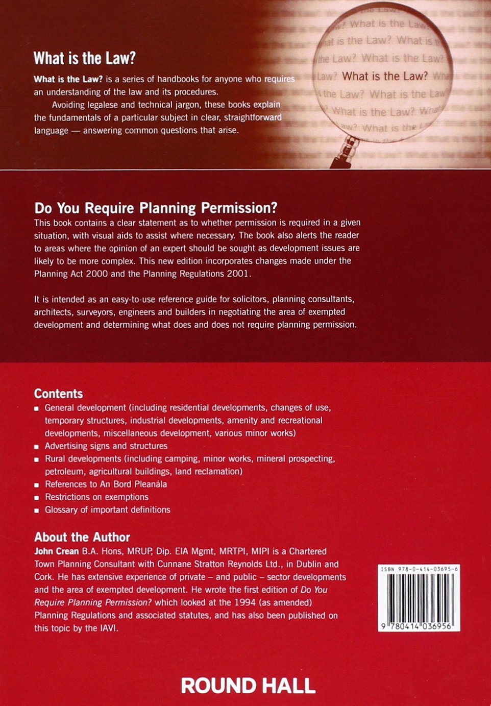 Do You Require Planning Permission Amazon Co Uk John Crean