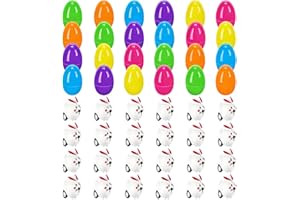 Easter Eggs Filled Bunny Pull Cars - Fun Toys, Cute Design with Easy Play, Kids Toy with Smooth Roll, Holiday Festival for Ho