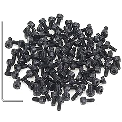 105 Pieces M2 x 4mm Socket Head Cap Screws, Thread