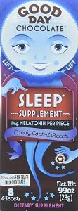 Good Day Chocolate, Chocolate Sleep Supplement, 8 Count