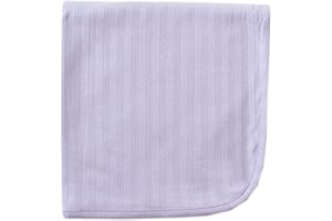 Touched by Nature Organic Cotton Receiving Blanket, Lavender