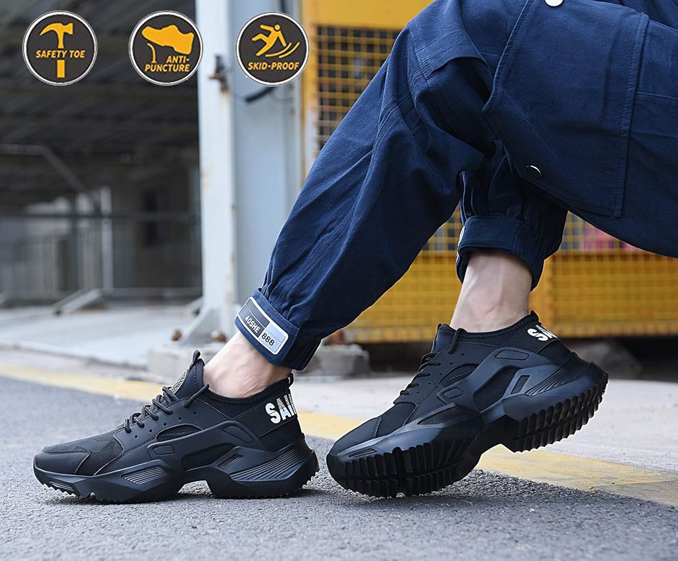 soft safety trainers