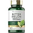 Carlyle Bitter Melon Capsules 1200 mg | 180 Count | Non-GMO & Gluten Free Extract | Complex Supplement