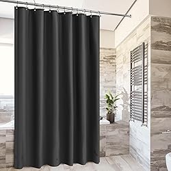 Barossa Design Black Shower Curtain Liner - Premium
