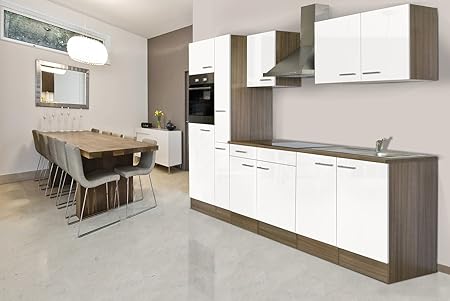 respekta CERAN Cocina - Bloque de Cocina (300 cm Botiquín de York ...