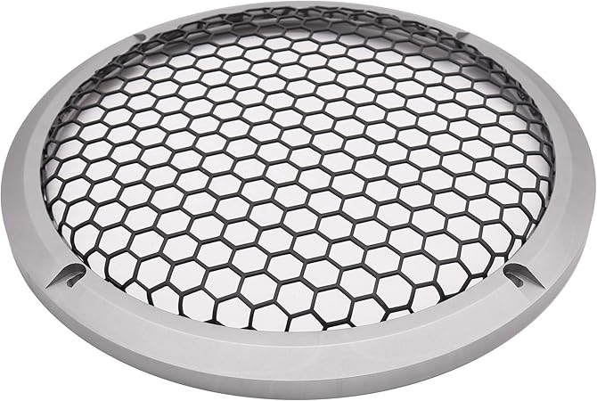 Magicsource Woofer Speaker Grills Aluminum Alloy Frame Metal Mesh Cover For Car Or Home Audio Protective Case 8 Inch Silver Gray Electronics Accessories Supplies Fcteutonia05 De