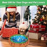 Vivifying Snuffle Mat Round Dog Feeding Toy 18in Non Slip Durable Fabric view 7