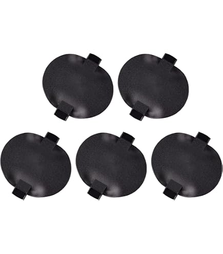 Platform Hitch 5th Wheel Mount Covers For 2020-2024 GMC Sierra & Chevy Silverado 3500HD (Black, Set Of 5)