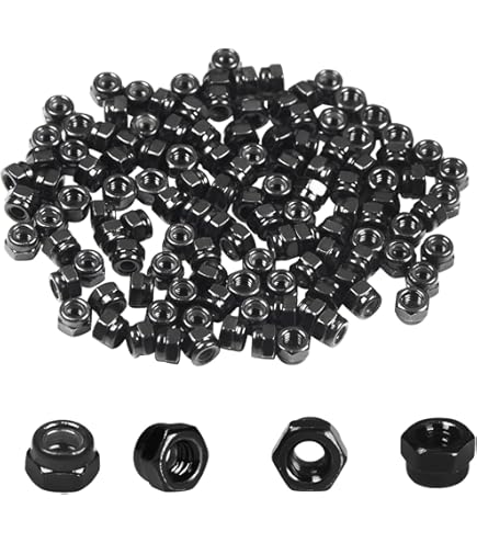 Amazon.com: Traxxas 8447 Serrated Steel 5mm Flanged Nylon