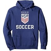United States Soccer Icon Navy USWNT Officially Licensed Pullover Hoodie