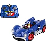 NKOK Team Sonic Racing 2.4Ghz Remote Controlled Car with Turbo Boost - Sonic The Hedgehog, Abstract/Abstract
