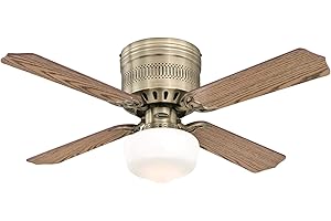 Westinghouse Lighting 7230900 Casanova Supreme Indoor Ceiling Fan with Light, 42 Inch, Antique Brass