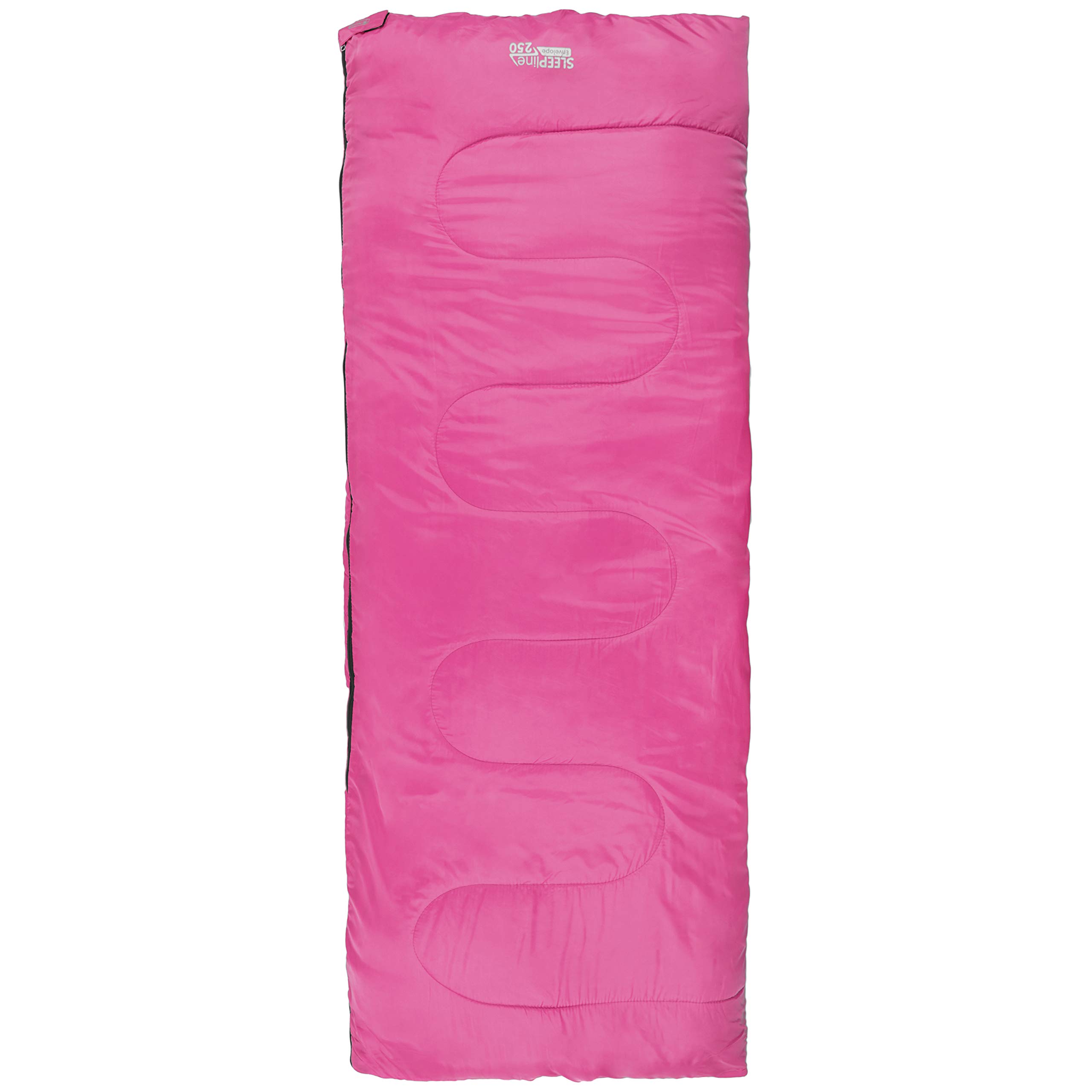 Highlander 2 Season Envelope Sleeping Bag – The Sleepline 250 Rectangular Lightweight Bags Ideal for Camping, the Caravan, Festivals or Sleepovers – In a Range of Great Colours