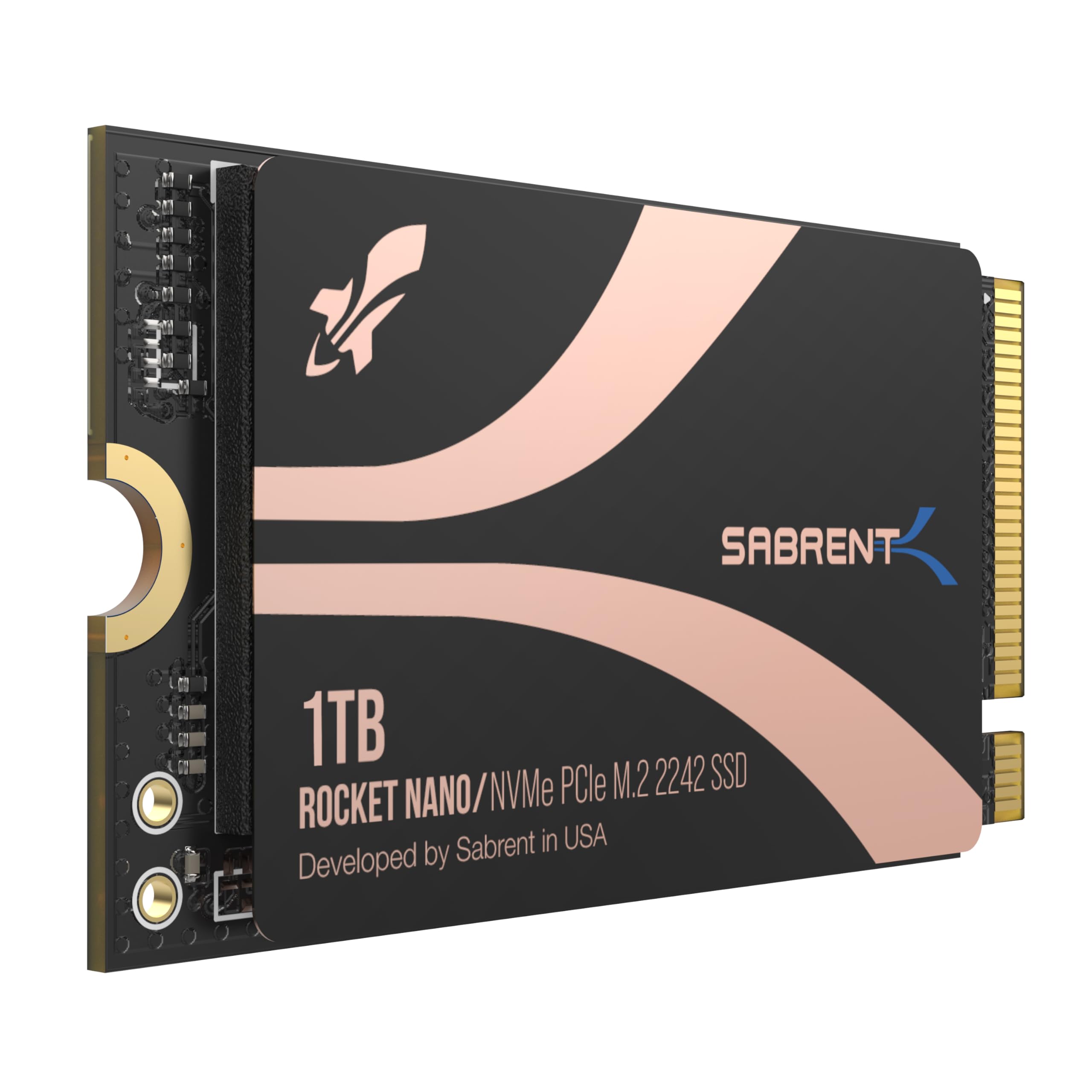 Photo 1 of SABRENT Rocket 1TB 2242 DRAM-Less M.2 PCIe Gen 4 NVMe SSD (SB-2142-1TB)