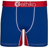Ethika Men's Boxer Brief, Knee Length, 4-Way Stretch Performance Underwear with Graphic Prints