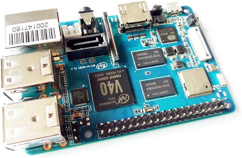 SmartFly info Banana Pi BPI M2 Berry Dual core Mali 400 MP2 GPU 1G LPDDR3 Open-source Development Board - Image 5
