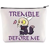 WZMPA Owl Lover Cosmetic Bag Owl Fans Gifts Tremble Before Me King Makeup Zipper Pouch Bag For Movie Fans (Before Me)